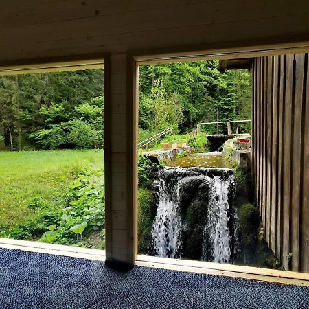 Wooden House With A Waterfall "Stipanov Mlin" Villa Plitvička Jezera Exterior foto